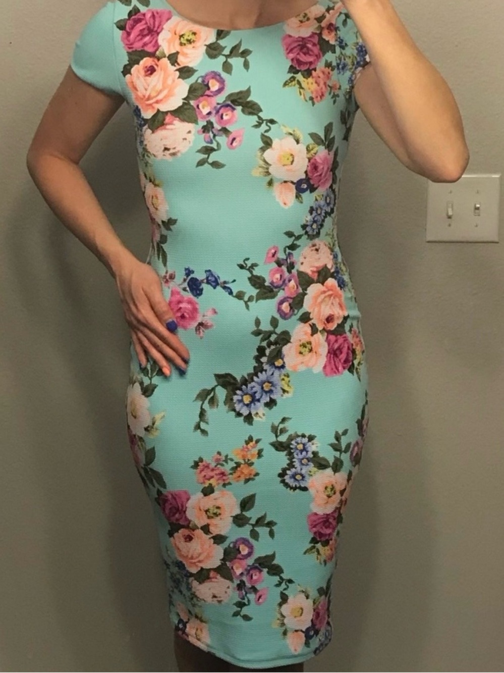 VaVa Voom Hot Miami Styles Floral Dress